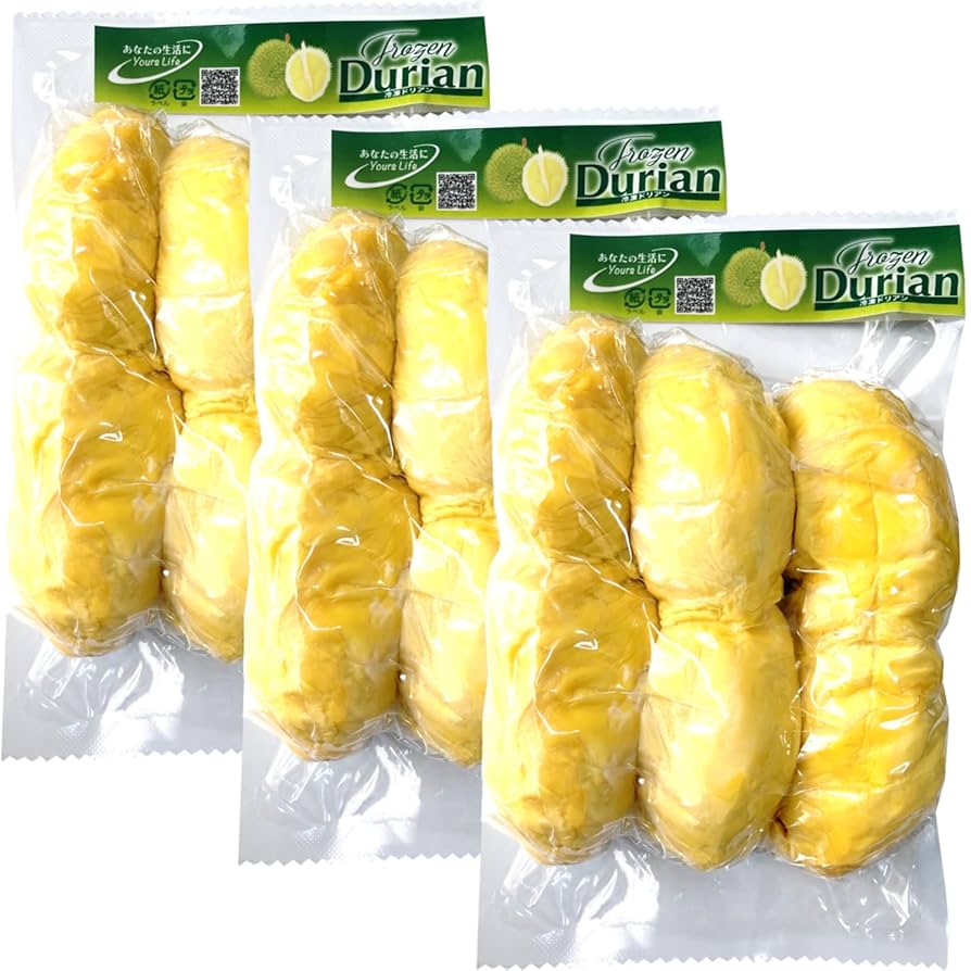 Amazon | ユアーズライフ 高級ドリアン durian 榴莲 500g 糖度40
